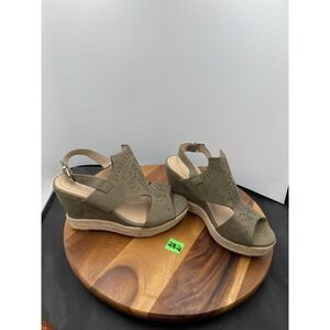 Jolice Paris Sling back Wedge‎ Sandals 39/8.5 New